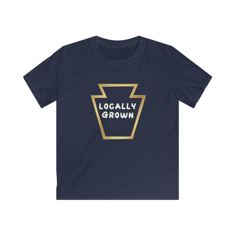 Kids Tee — "Locally Grown" Keystone Design